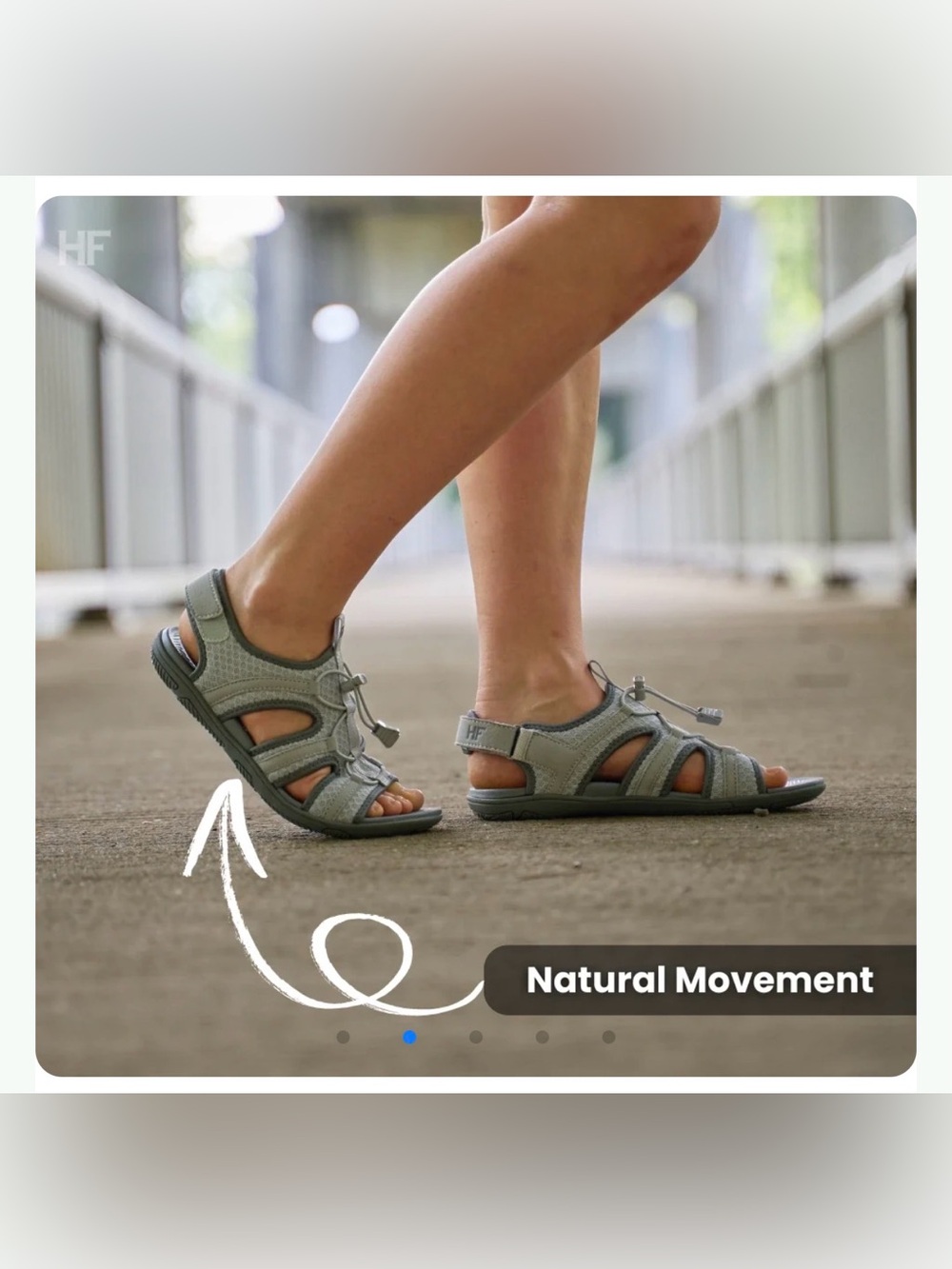 HIKE FOOTWEAR Baresandals Ergonomic Footbed Barefoot Size 9 NEW $60 - Picture 3 of 11